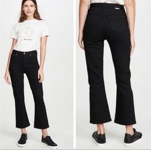 NWT- BOYISH The Brady La Strada Black Crop Flare Jeans